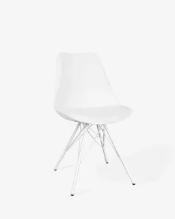 Ghế Luxury Trắng Chân Trắng