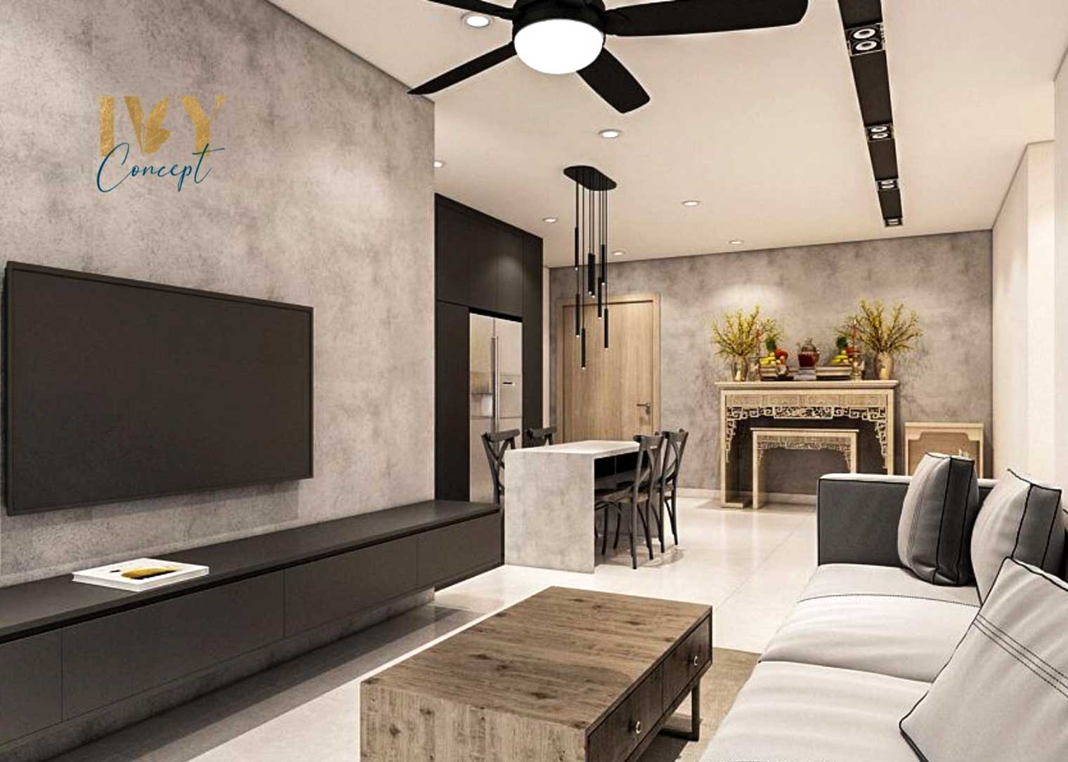 Căn hộ Emerald Celadon City Tân Phú (Mr Đăng) - Phong cách Minimalist