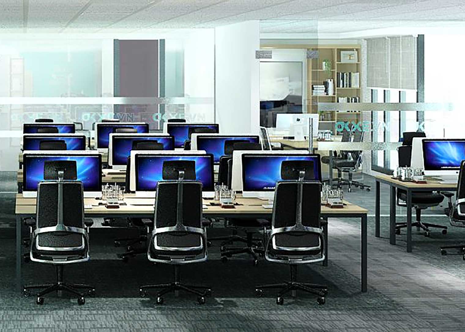 Concept Văn phòng Công ty OKXE tại Quận Tân Bình