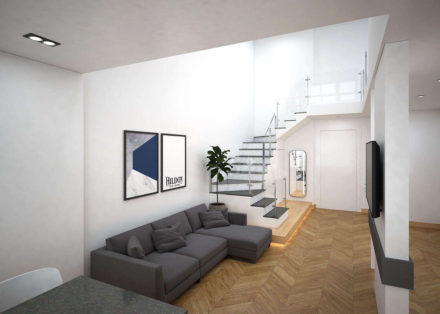 Căn hộ duplex Sunshine Diamond River - Phong cách Modern + Minimalist