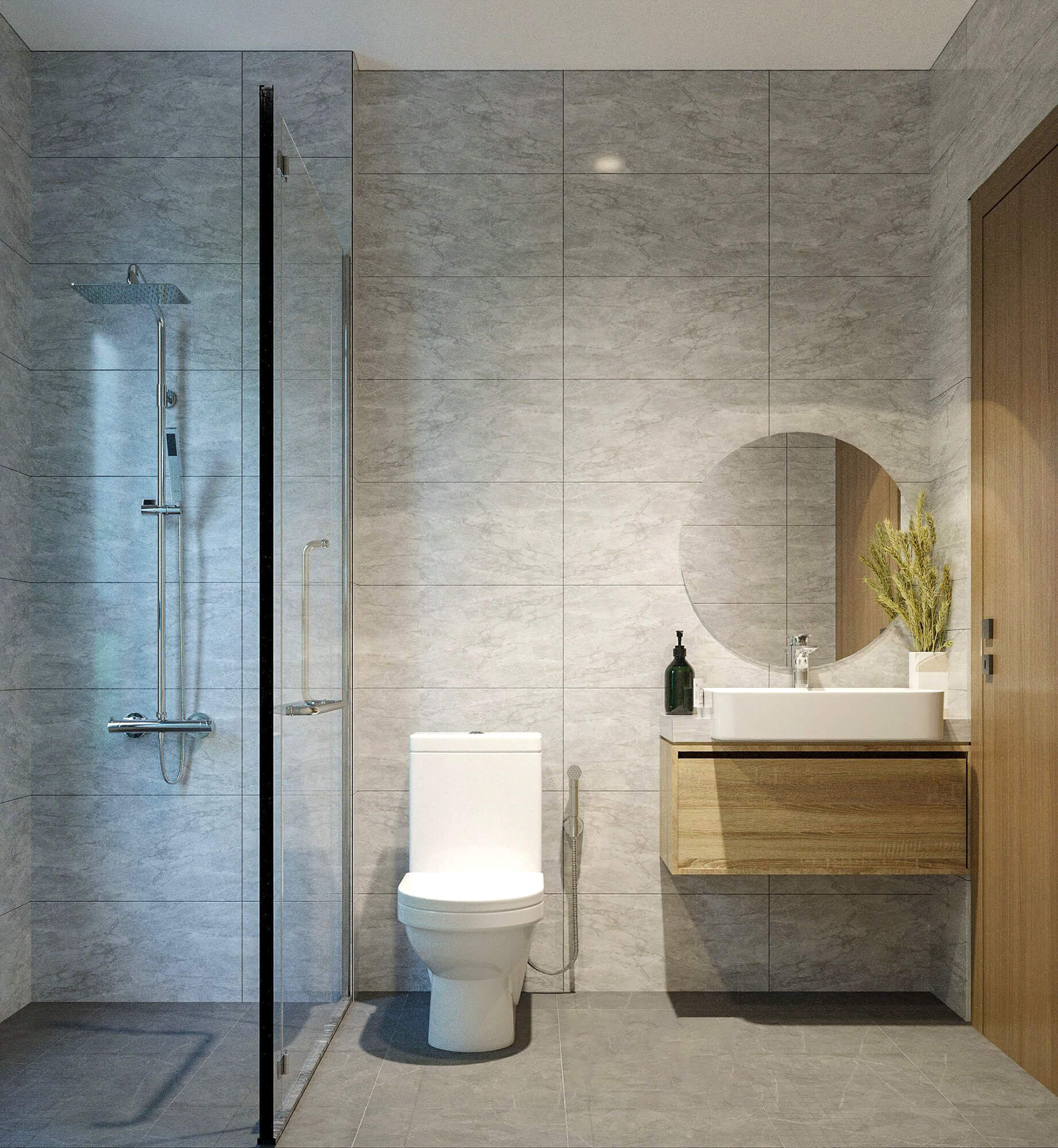 Phòng tắm - Căn hộ Citi Esto Quận 2 - Phong cách Modern 