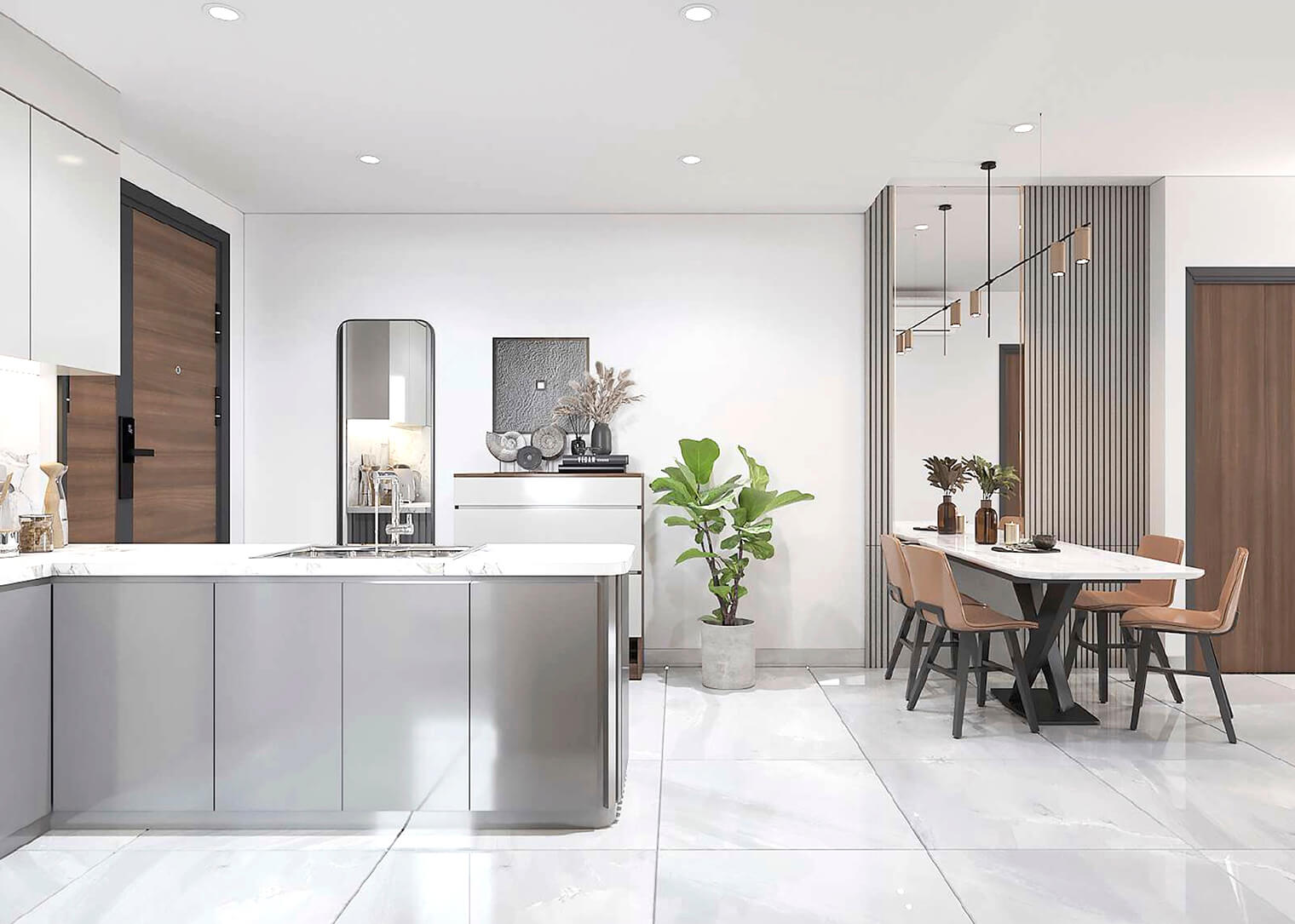 Căn hộ Midtown - Phong cách Modern