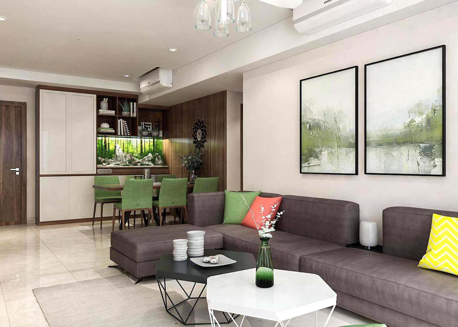 Căn Hộ Emerald Celadon City Q.Tân Phú - Phong cách Modern