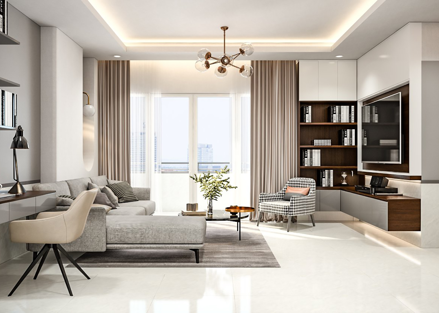 Căn hộ chung cư Orient Apartment - Phong cách Modern