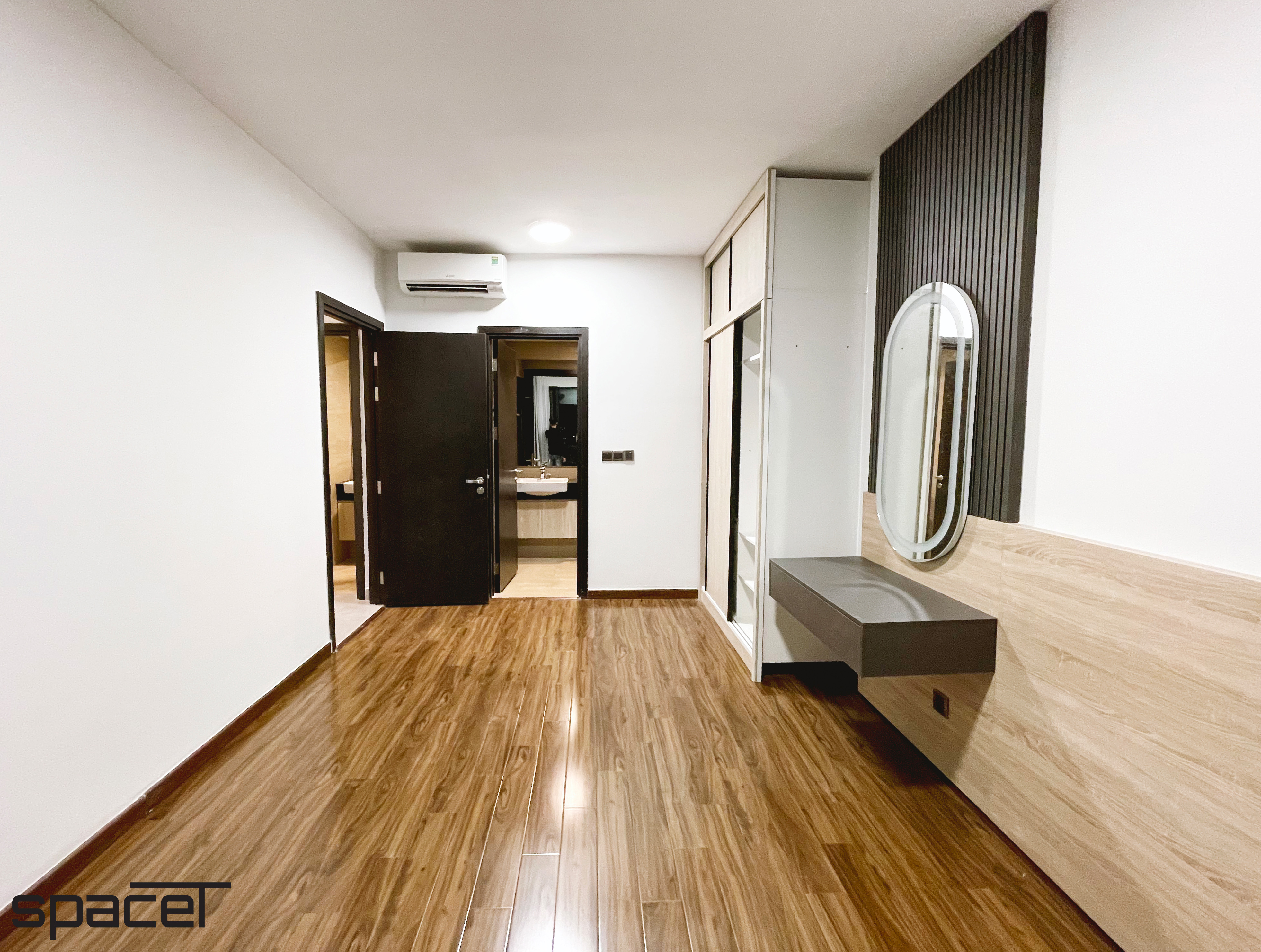 Phòng ngủ, phong cách Hiện đại Modern, hoàn thiện nội thất, căn hộ The Vista Quận 2