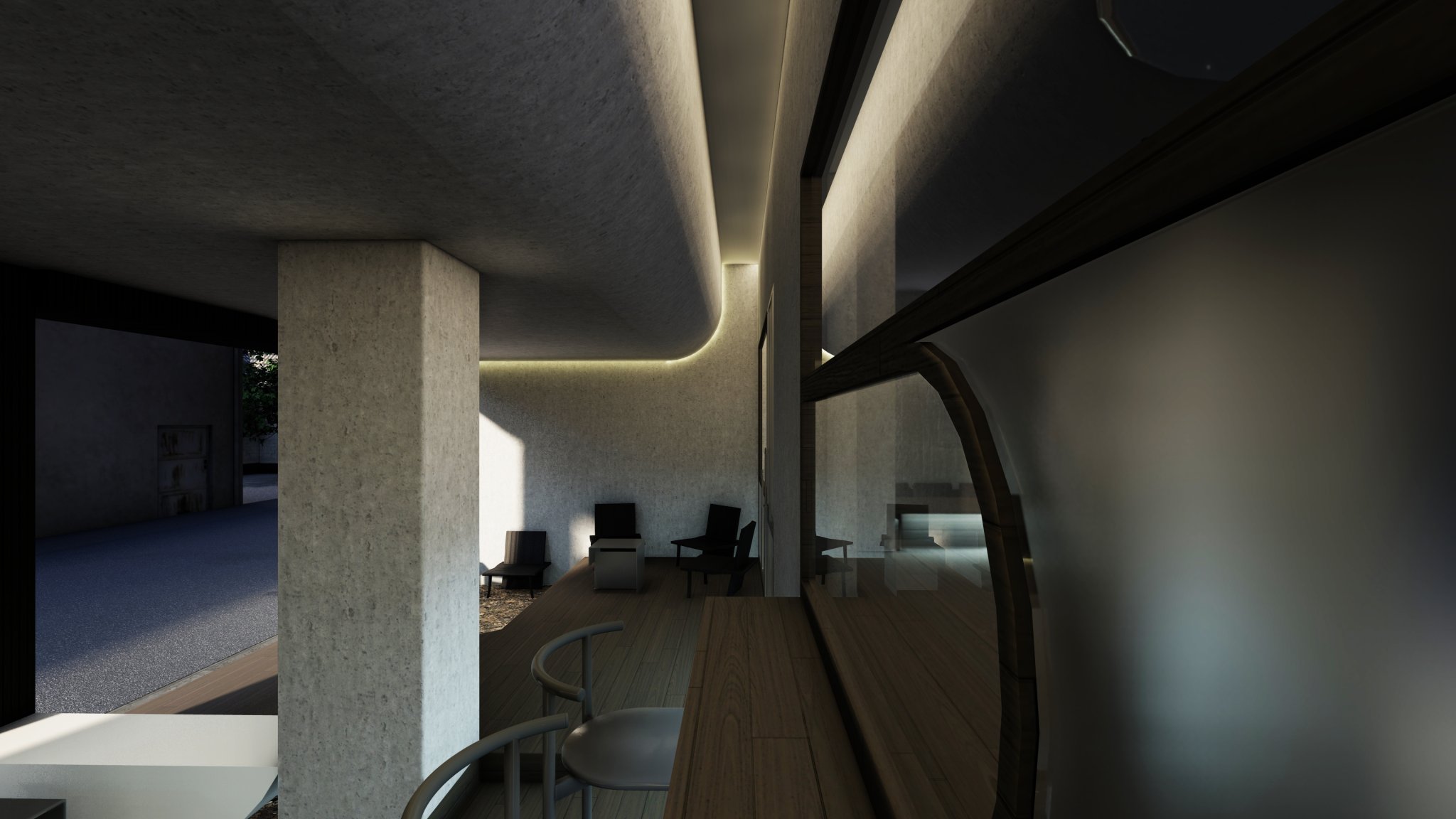 Thiết kế concept nội thất, quán cafe Loffee Quận 1