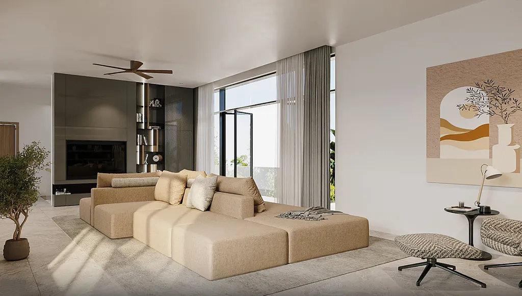Phòng giải trí, phong cách Hiện đại Modern, thiết kế concept nội thất, khách sạn Ngã ba Liên Khương