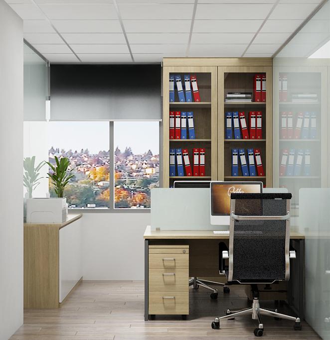 Thiết kế concept nội thất không gian làm việc riêng phòng ban Văn phòng Công ty ABC tại Saigon Centre Quận 1