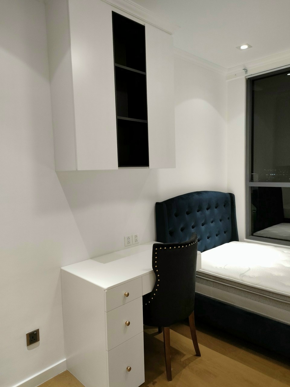 Hoàn thiện nội thất phòng ngủ Căn hộ Masteri Thảo Điền phong cách Hiện đại Modern