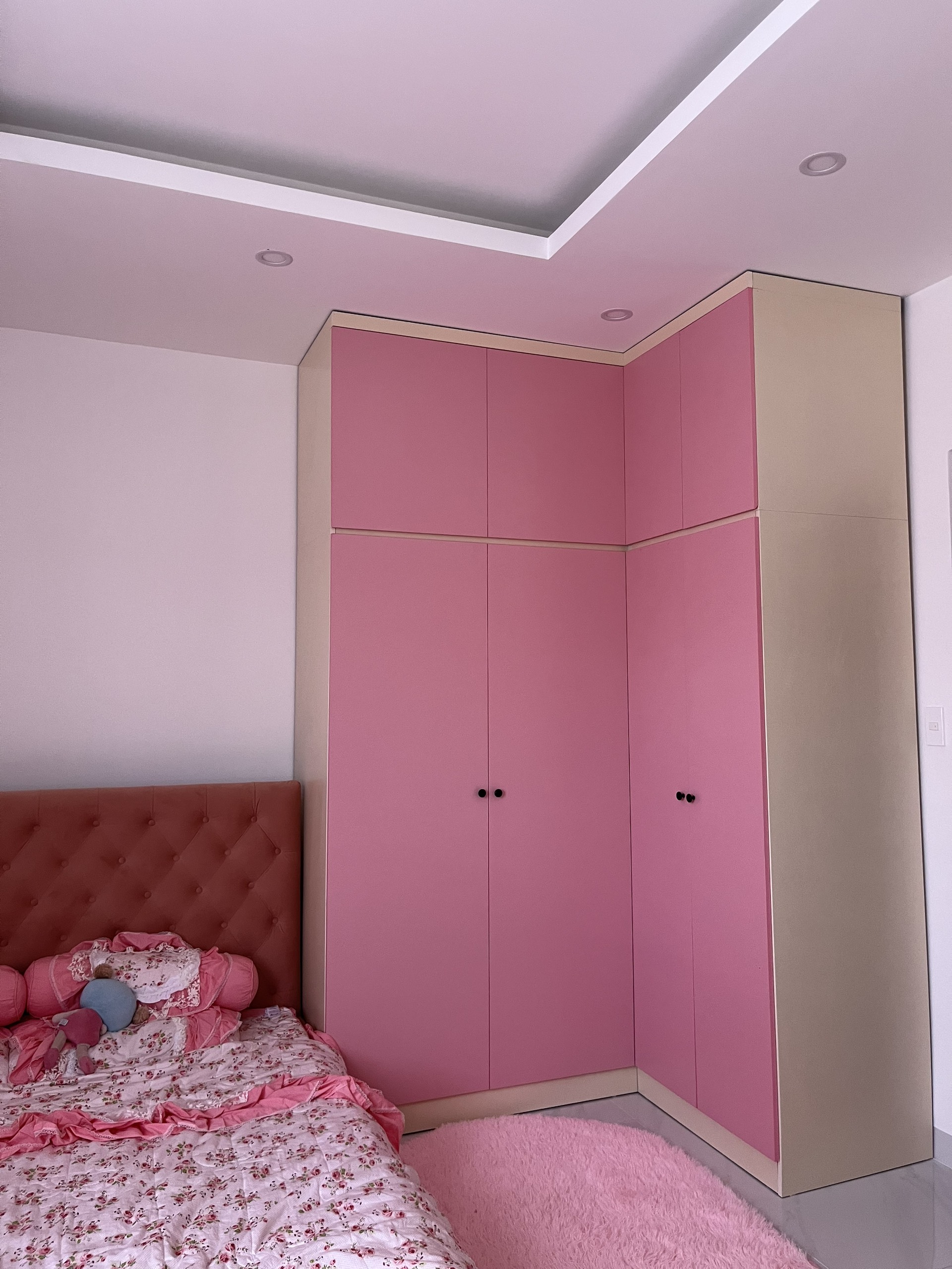 Hoàn thiện nội thất phòng ngủ cho bé Nhà phố 350m2 Quận 7 phong cách Hiện đại Modern