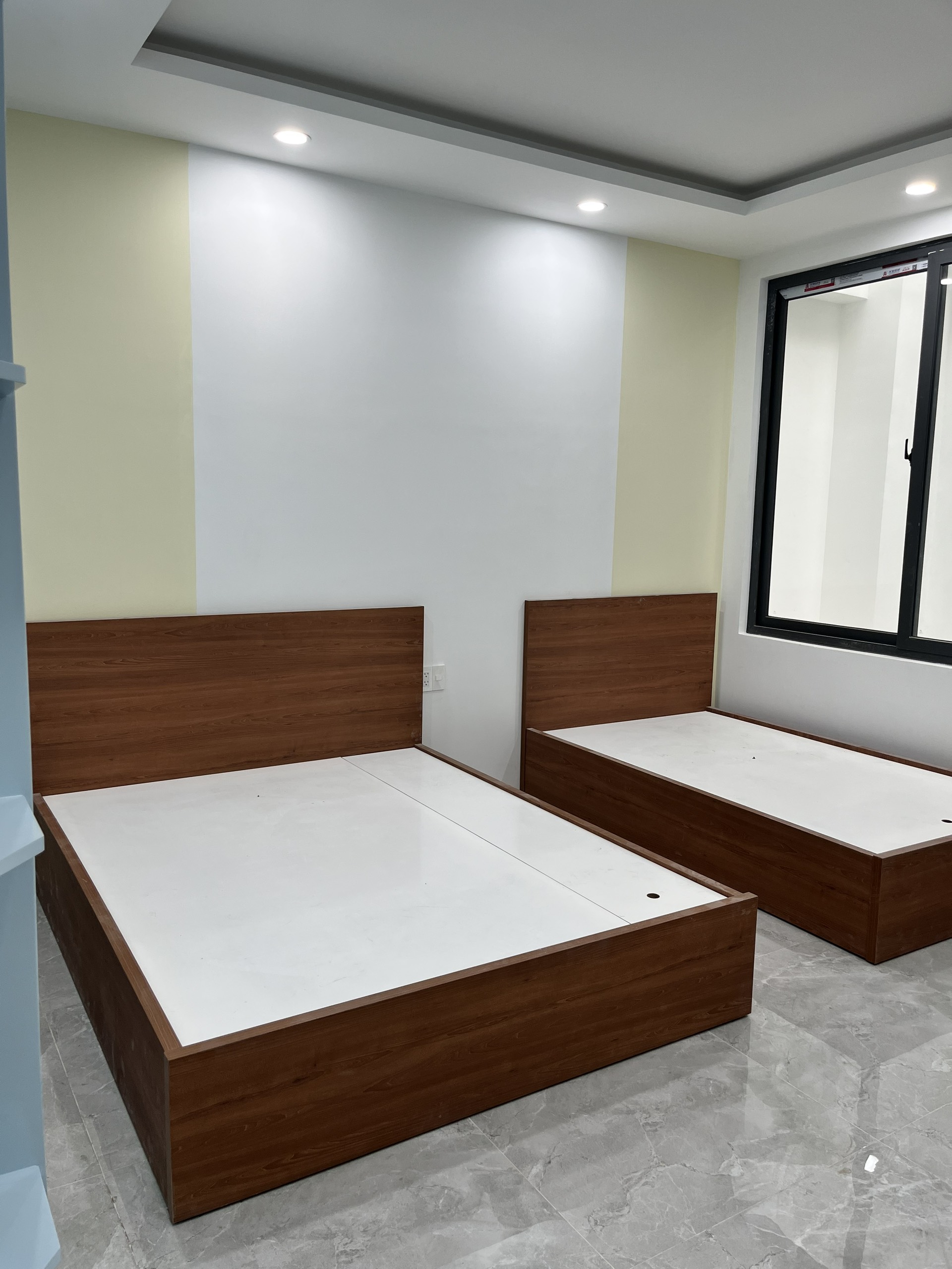 Hoàn thiện nội thất phòng ngủ Nhà phố 350m2 Quận 7 phong cách Hiện đại Modern