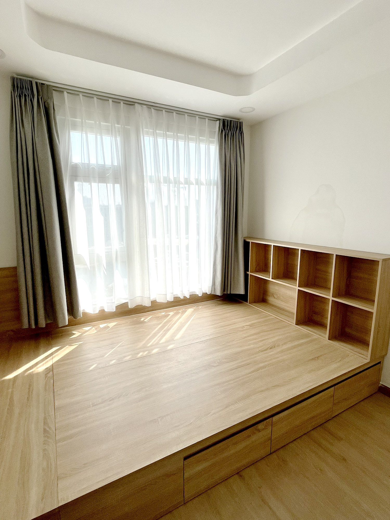 Hoàn thiện nội thất phòng ngủ tầng 2 Nhà phố Đồng Nai phong cách Bắc Âu Scandinavian