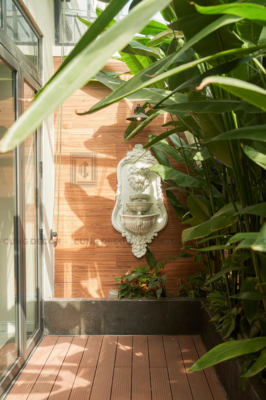 Hoàn thiện sân vườn Nhà phố liền kề Lakeview City