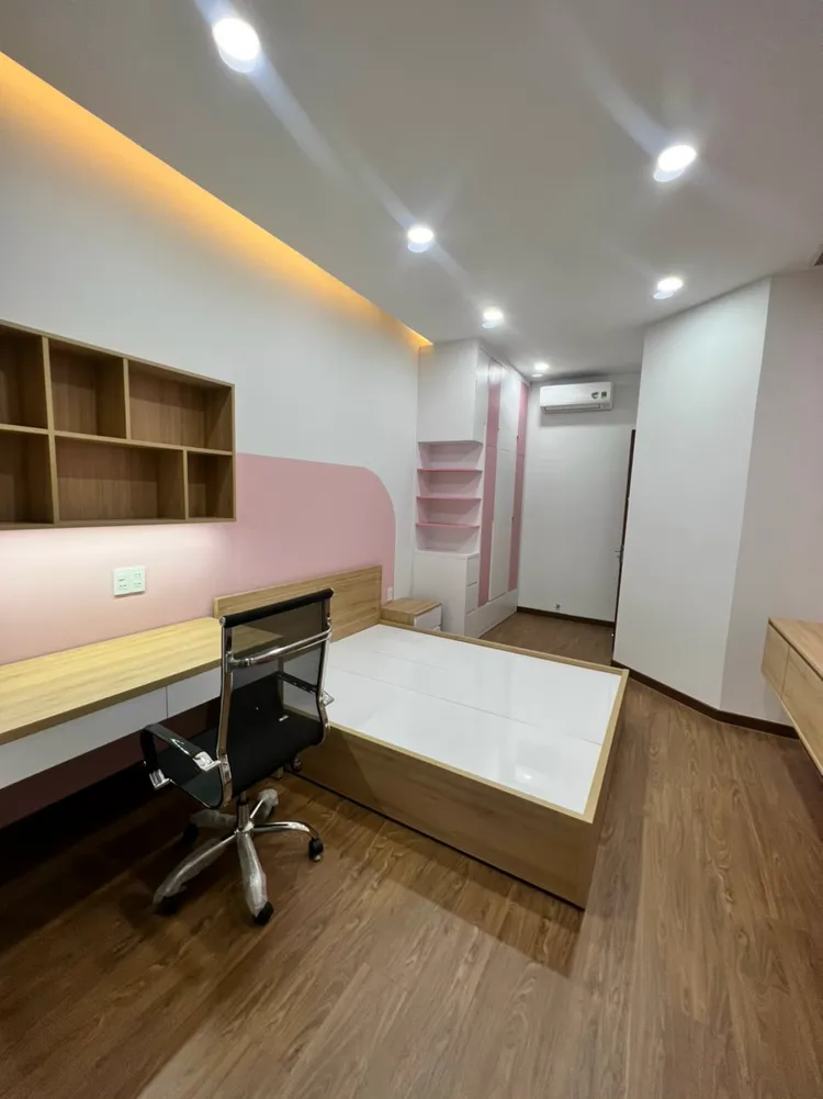 Hoàn thiện nội thất phòng ngủ Nhà phố 120m2 tại Bình Dương phong cách Hiện đại Modern