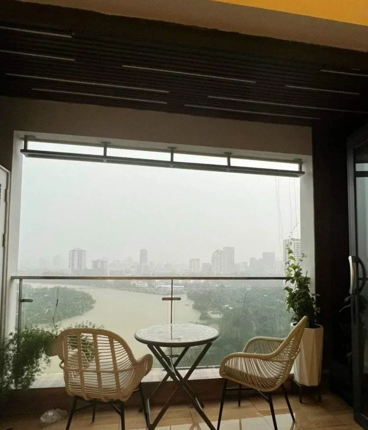 Hoàn thiện nội thất lô gia Căn hộ Q7 Saigon Riverside Complex phong cách Hiện đại Modern