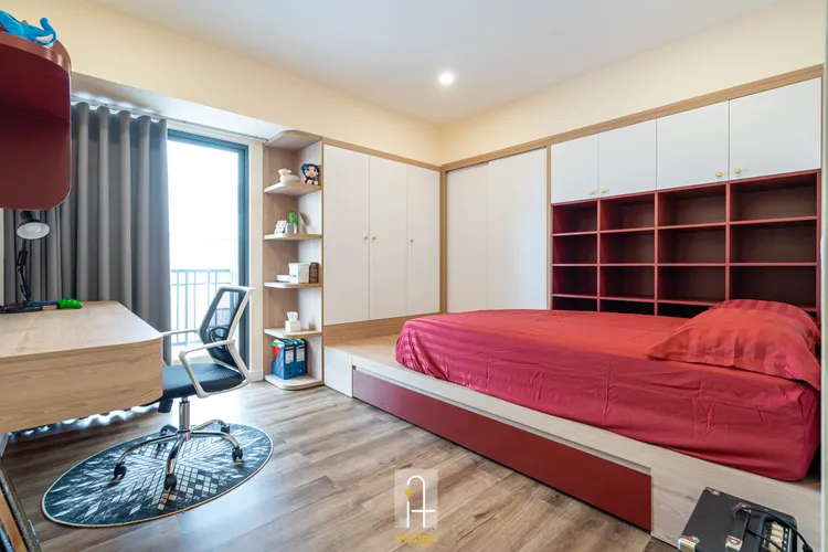 Hoàn thiện nội thất phòng ngủ Căn hộ Cantavil phong cách Hiện đại Modern