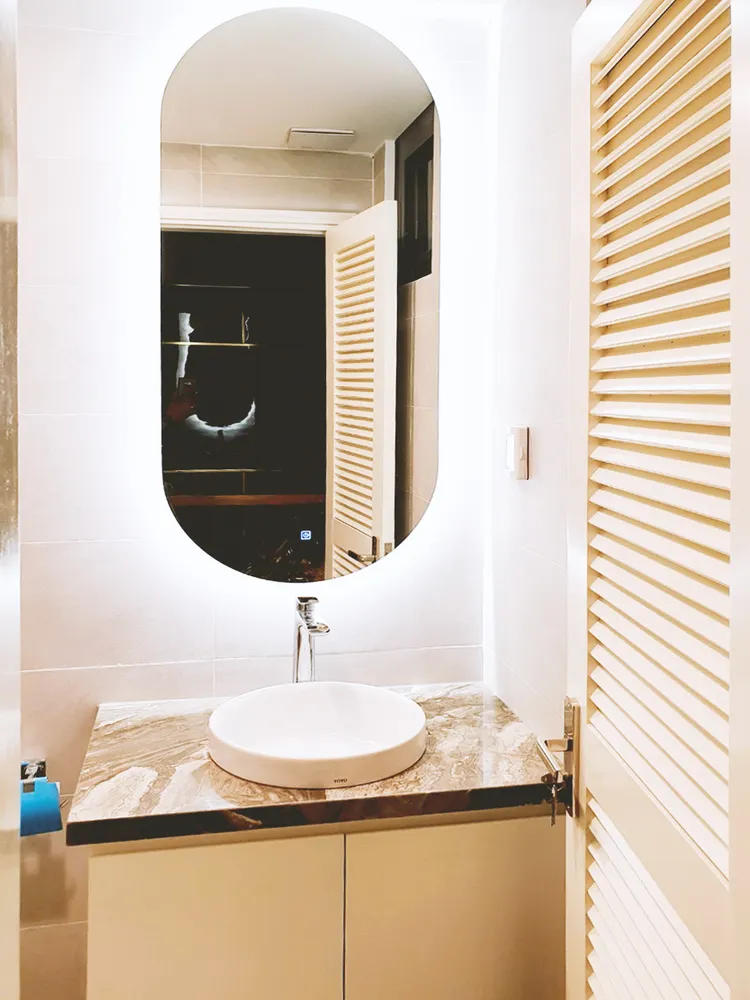 Hoàn thiện nội thất phòng tắm, nhà vệ sinh Nhà phố Tân Phú phong cách Tân cổ điển Neo Classic