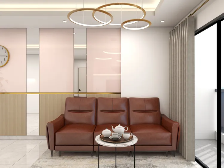 Concept nội thất phòng khách Căn hộ M-One Quận 7 phong cách Hiện đại Modern