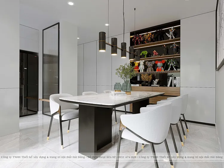 Concept nội thất phòng ăn Căn hộ HaDo Centrosa Garden Q10 phong cách Hiện đại Modern