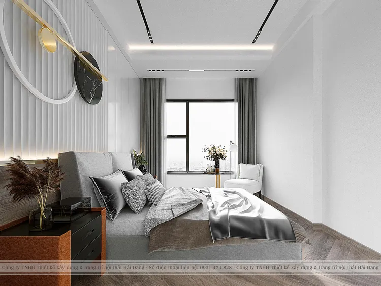 Concept nội thất phòng ngủ Căn hộ HaDo Centrosa Garden Q10 phong cách Hiện đại Modern