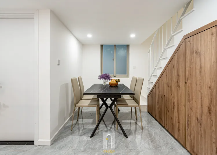 Hoàn thiện nội thất phòng ăn Căn hộ chung cư Gia Hòa Quận 9 phong cách Hiện đại Modern