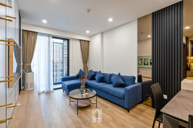 Hoàn thiện nội thất phòng khách Căn hộ chung cư Hado Centrosa Garden phong cách Hiện đại Modern