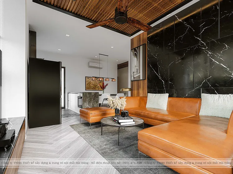 Concept nội thất phòng khách Căn hộ Kingdom 101 phong cách Hiện đại Modern