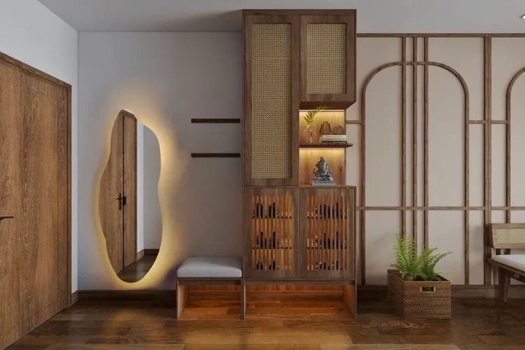 Concept nội thất lối vào Căn hộ phong cách Japanese