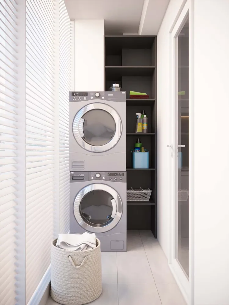 Concept nội thất phòng giặt Căn hộ Xi Grand Court Quận 10 phong cách Hiện đại Modern