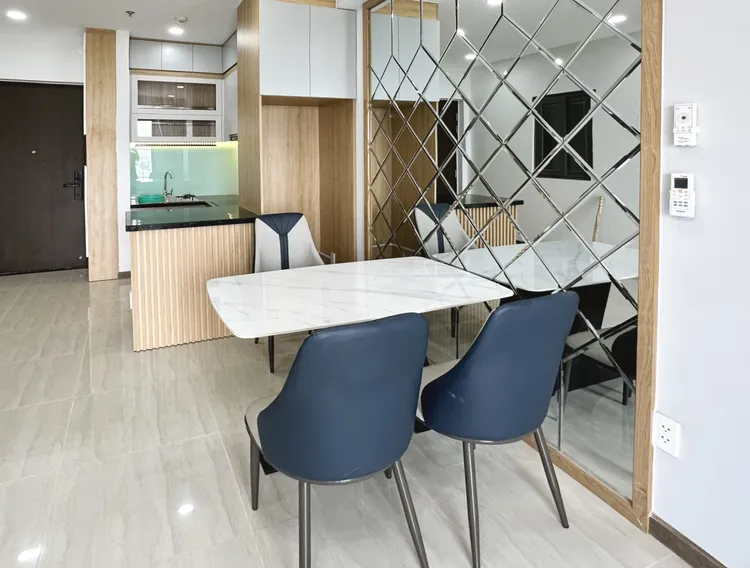 Hoàn thiện nội thất phòng ăn Căn hộ Bcons Plaza Bình Dương phong cách Hiện đại Modern