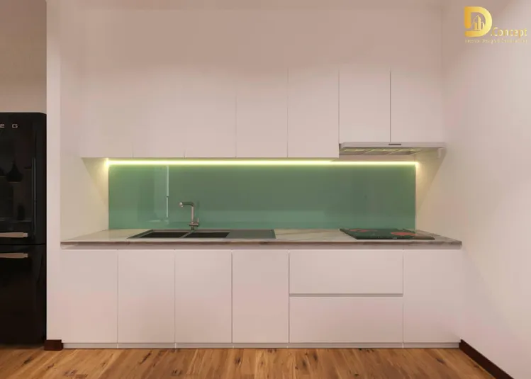 Concept nội thất nhà bếp Căn hộ Quận 8 phong cách Hiện đại Modern