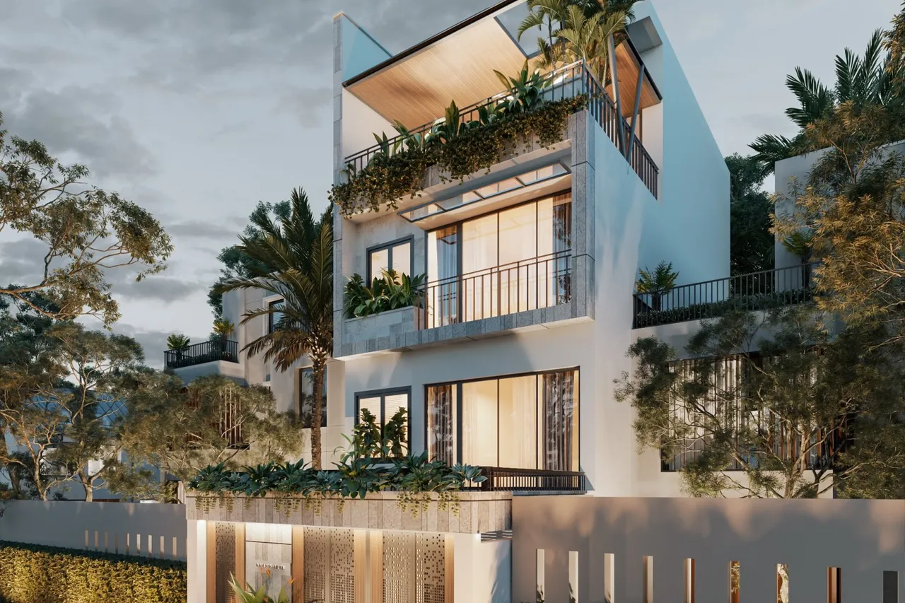 Nhà phố Hóc Môn - Phong cách Modern