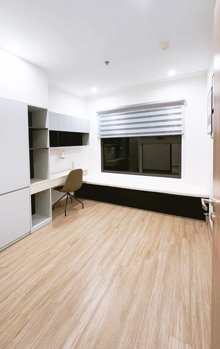 Hoàn thiện nội thất phòng làm việc Căn hộ Vinhomes Q9 phong cách Hiện đại Modern