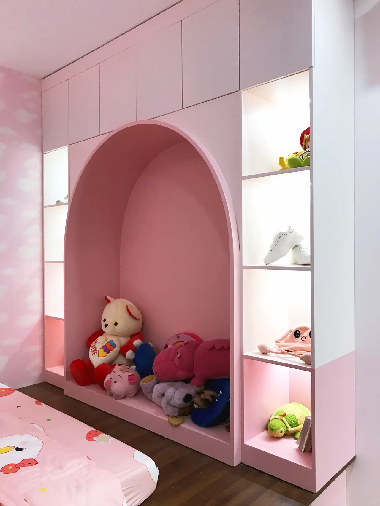 Hoàn thiện nội thất phòng ngủ cho bé Nhà phố Thủ Đức phong cách Hiện đại Modern