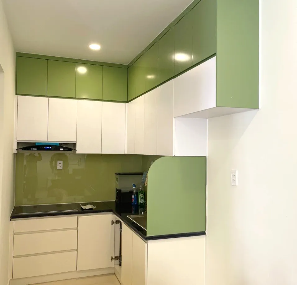 Hoàn thiện nội thất nhà bếp Căn hộ Dream Home Quận 8 phong cách Hiện đại Modern