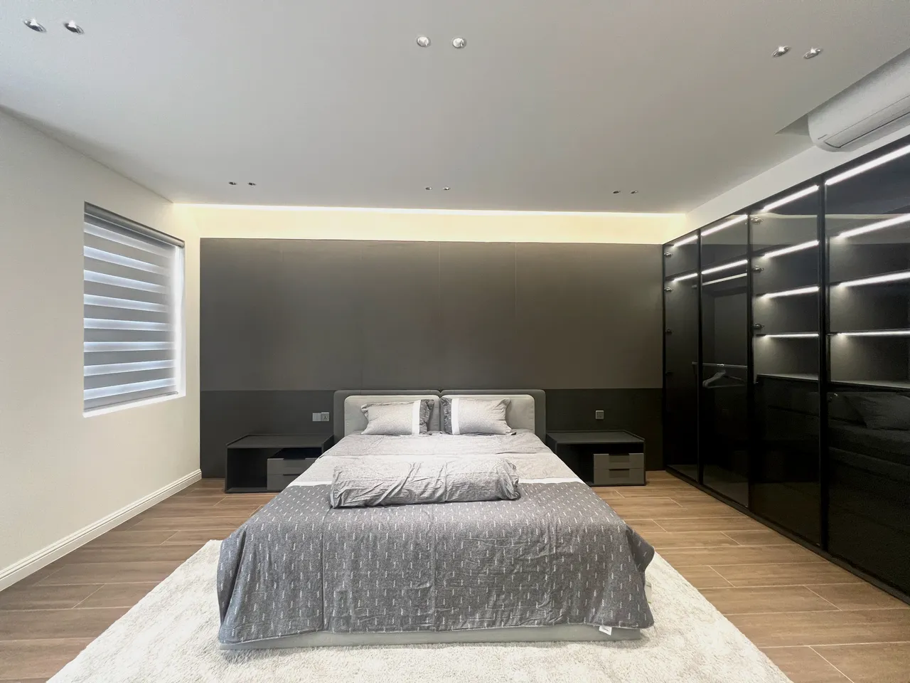 Hoàn thiện nội thất phòng ngủ Nhà phố Cityland Gò Vấp phong cách Hiện đại Modern