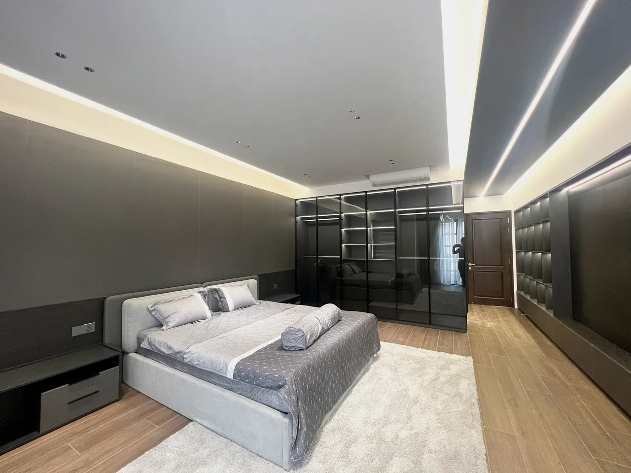 Hoàn thiện nội thất phòng ngủ Nhà phố Cityland Gò Vấp phong cách Hiện đại Modern