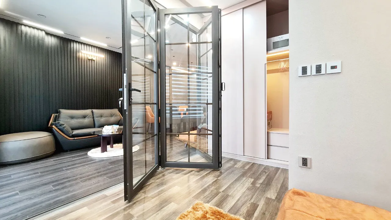 Hoàn thiện nội thất phòng ngủ Căn hộ Hà Đô Quận 10 phong cách Hiện đại Modern, phong cách Tối giản Minimalist