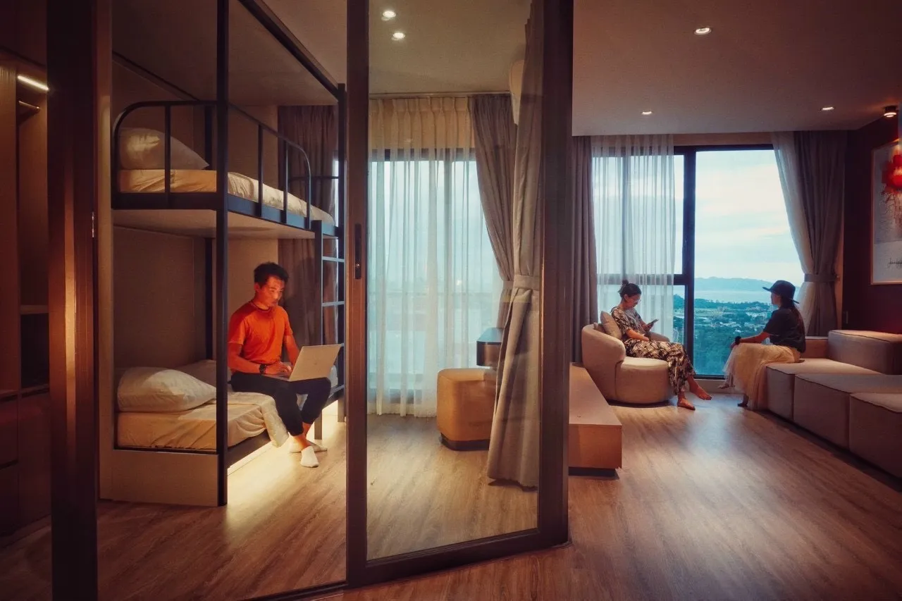 Hoàn thiện nội thất phòng ngủ nhỏ Căn hộ Gateway Vũng Tàu phong cách Hiện đại Modern