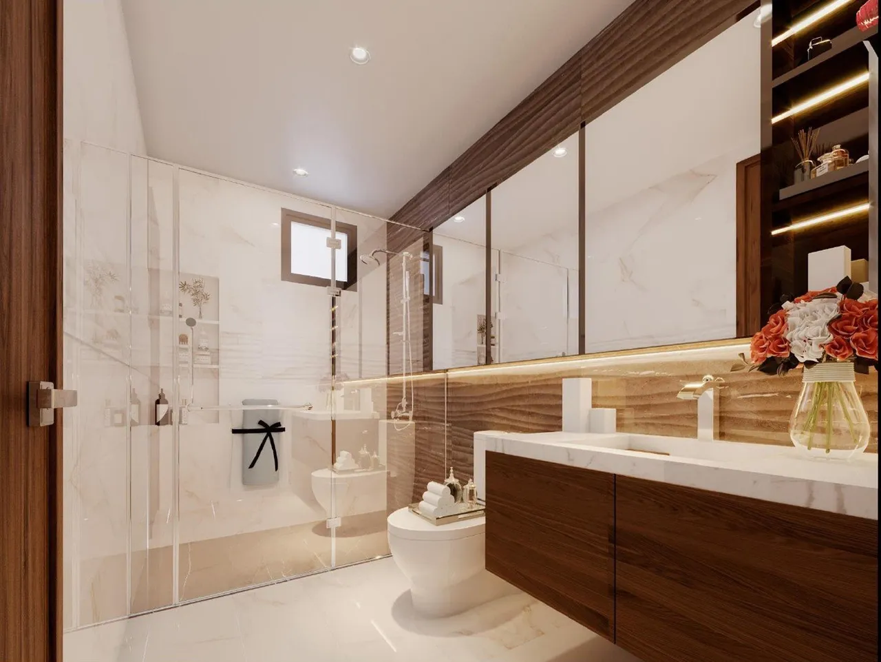  Phòng tắm - Biệt thự Long Thành - Phong cách Modern 