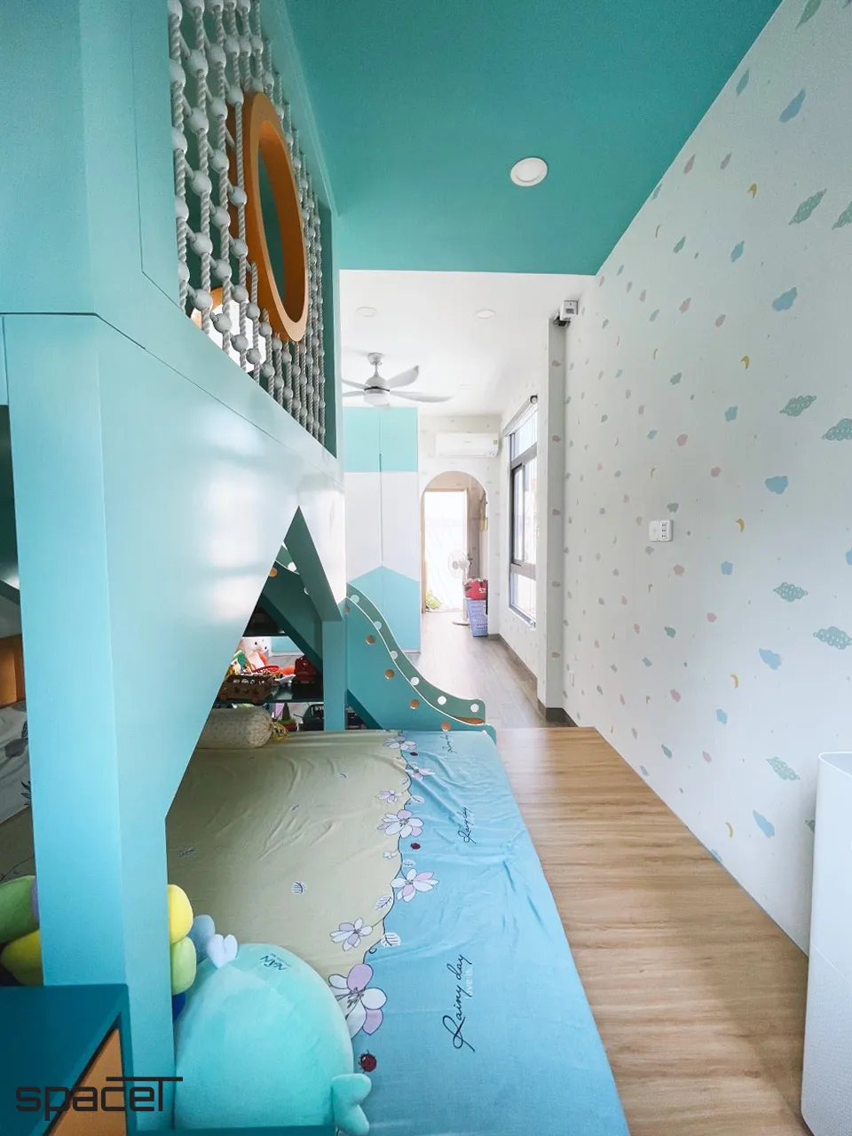 Hoàn thiện nội thất phòng cho bé nhà phố Quận 12 phong cách hiện đại Modern