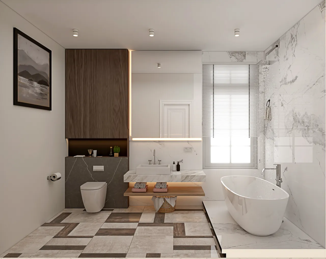  Phòng tắm - Biệt thự Long Hải - Phong cách Neo Classic 