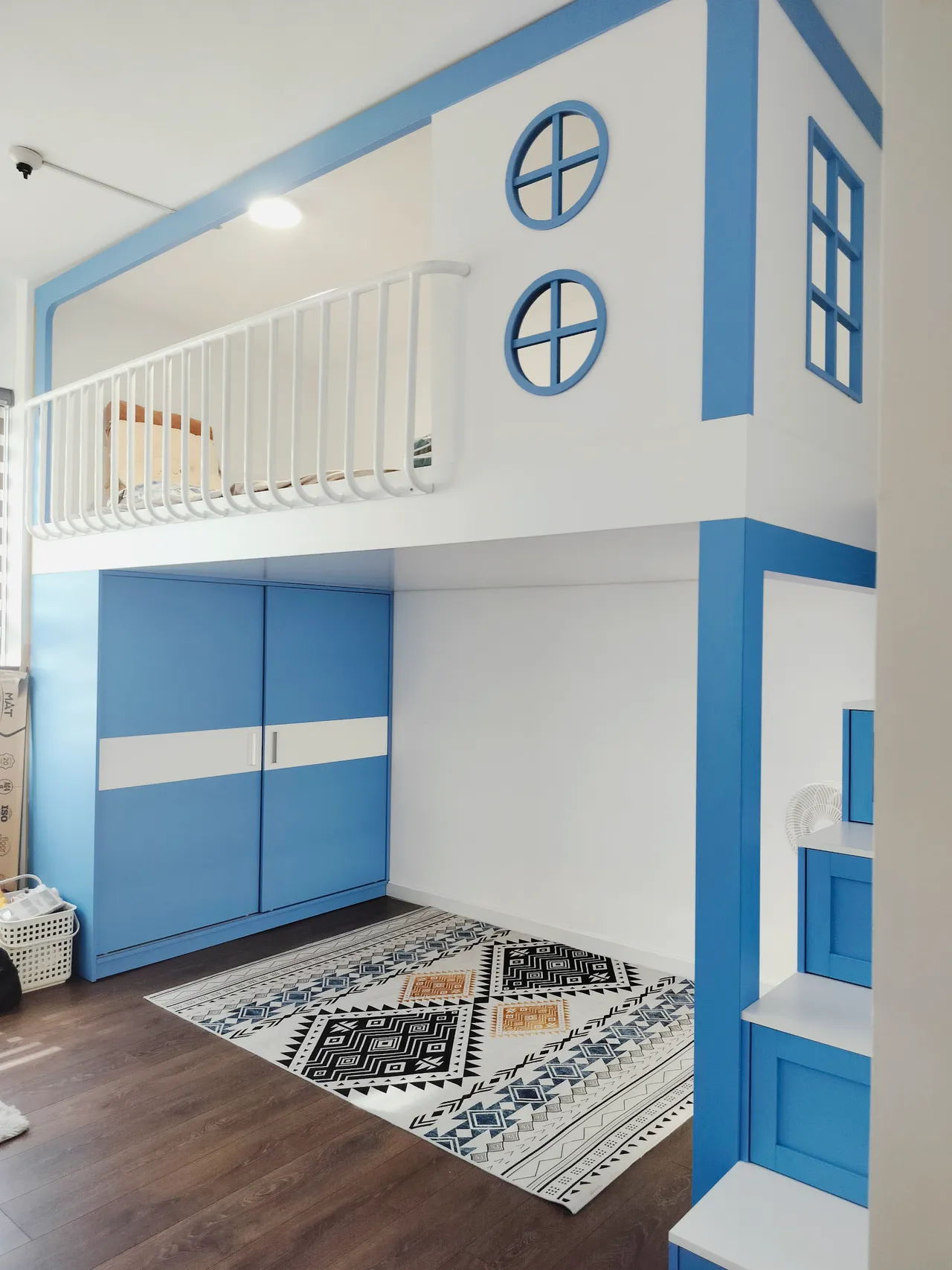 Hoàn thiện nội thất phòng ngủ cho bé Căn hộ Opal Boulevard Dĩ An phong cách Japandi