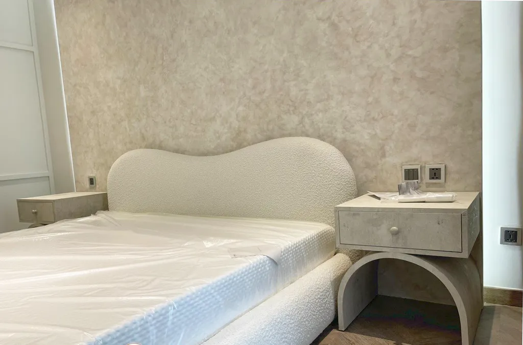 Hoàn thiện nội thất phòng ngủ Căn hộ chung cư Phú Mỹ Hưng phong cách hiện đại Modern