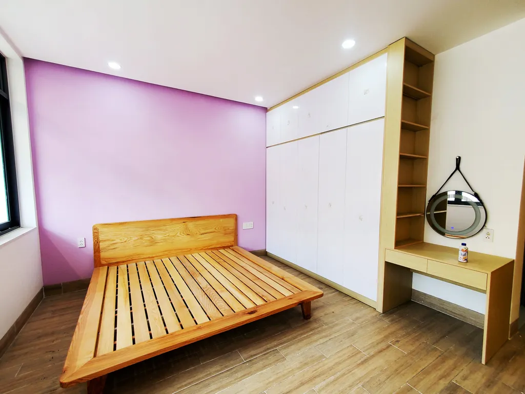 Hoàn thiện nội thất phòng ngủ Nhà phố tại Thủ Đức phong cách hiện đại Modern