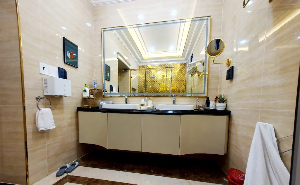 Hoàn thiện nội thất phòng tắm Nhà phố Thủ Đức phong cách tân cổ điển Neo Classic