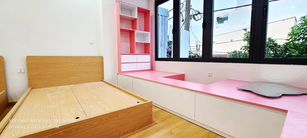 Hoàn thiện nội thất phòng cho bé Nhà Gò Vấp phong cách Modern hiện đại