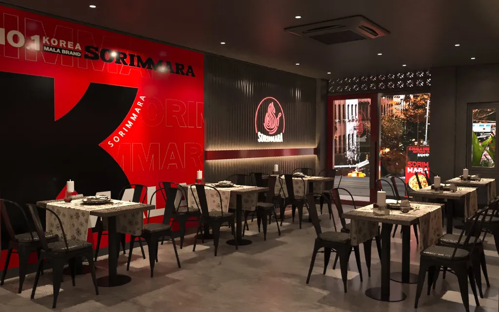 Concept nội thất 3D Nhà hàng SORIMMARA Thảo Điền