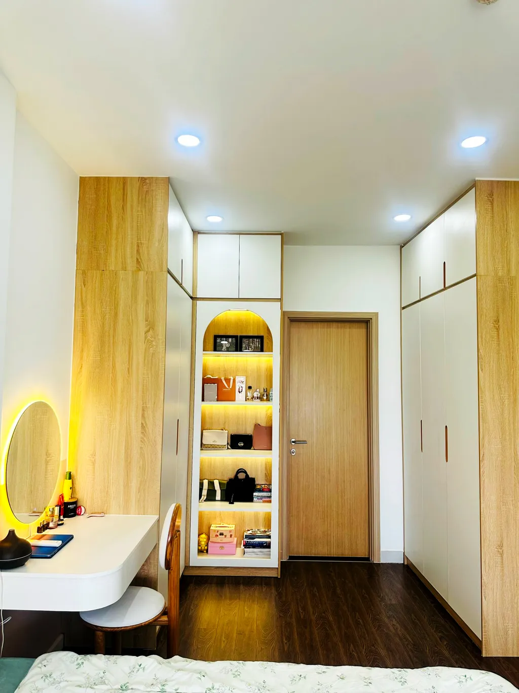 Hoàn thiện nội thất phòng ngủ hộ Thảo Điền Quận 2 mang phong cách Japandi