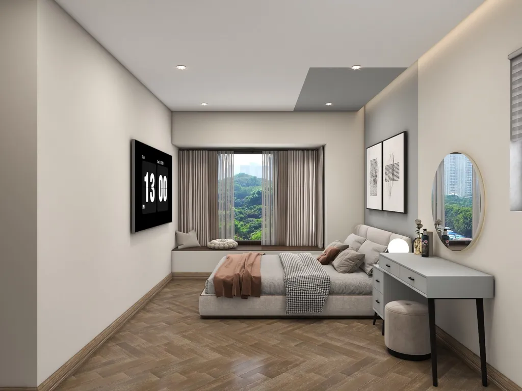 Concept nội thất 3D phòng ngủ Căn hộ chung cư Phú Mỹ Hưng Quận 7 mang phong cách Modern hiện đại